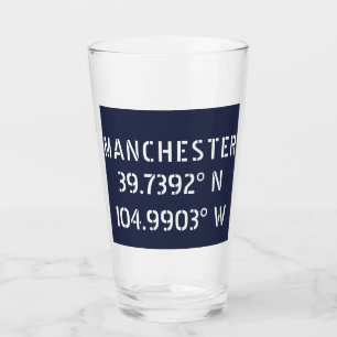Copo De Pint Longitude do Manchester Latitude