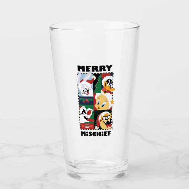 Copo De Pint LOONEY TUNES™ Holidy Feliz Mishead (Frente)