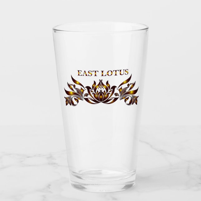 Copo De Pint Louça para Bebidas East Lotus (Frente)