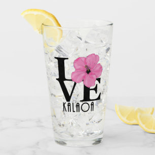 Copo De Pint LOVE Kalaoa rosa