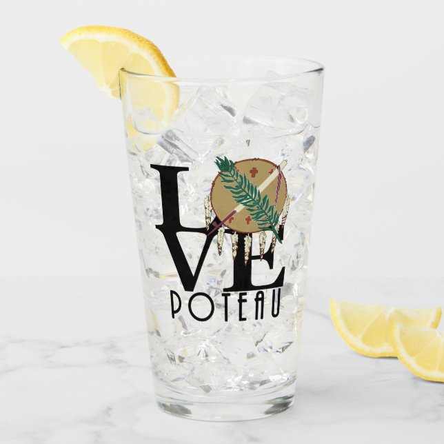 Copo De Pint LOVE Porteau Oklahoma (Gelo frontal)