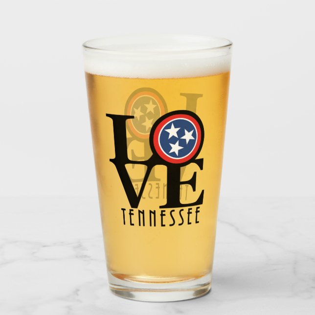 Copo De Pint LOVE Tennessee (Traseira (Preenchido))