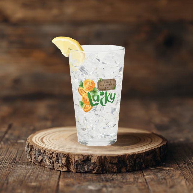 Copo De Pint Lucky Coin Glass Cup (Criador carregado)