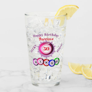 Copo De Pint Lucky Number Bingo Pensava Que Era Vidro De Aniver