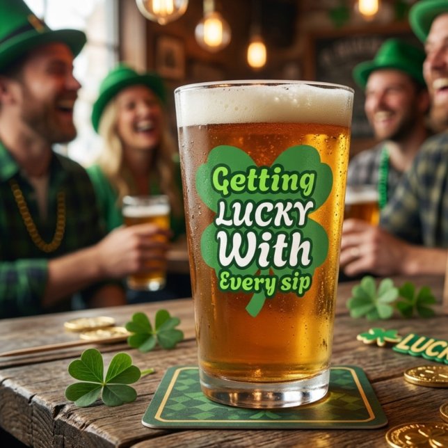 Copo de Pint Lucky Sip (Criador carregado)