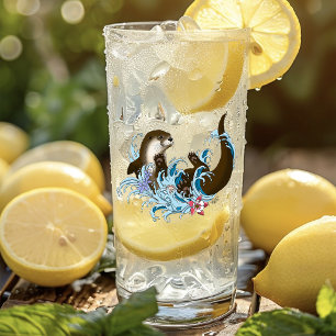 Copo De Pint Lúdica Baleia Azul Otária Caprichosa do Rio Salpic