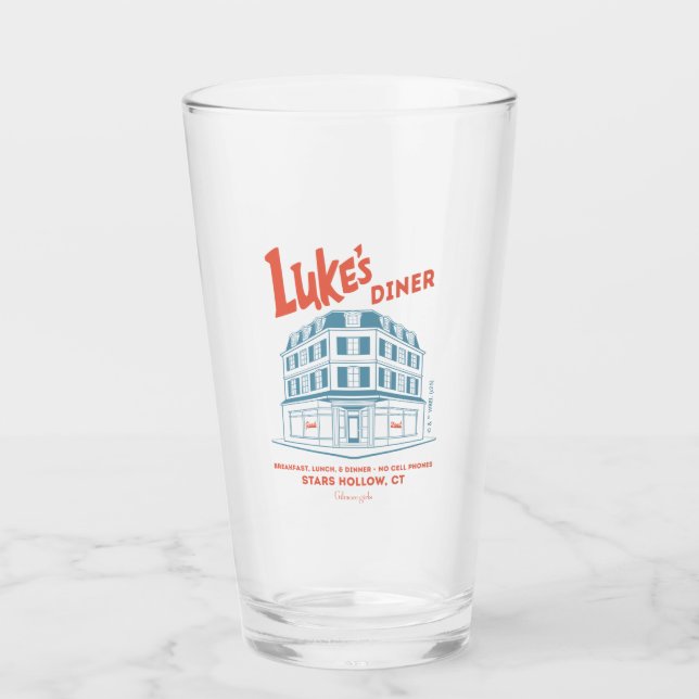 Copo De Pint Luke’s Diner Stars Hollow Design (Frente)
