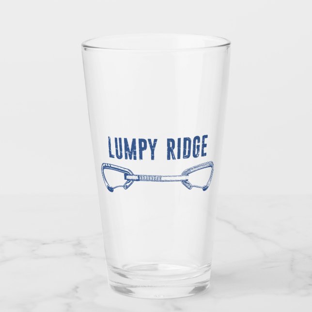 Copo De Pint Lumpy Ridge Rock Climbing Quickdraw (Frente)