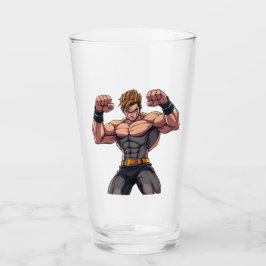 Copo De Pint Lutador de Anime