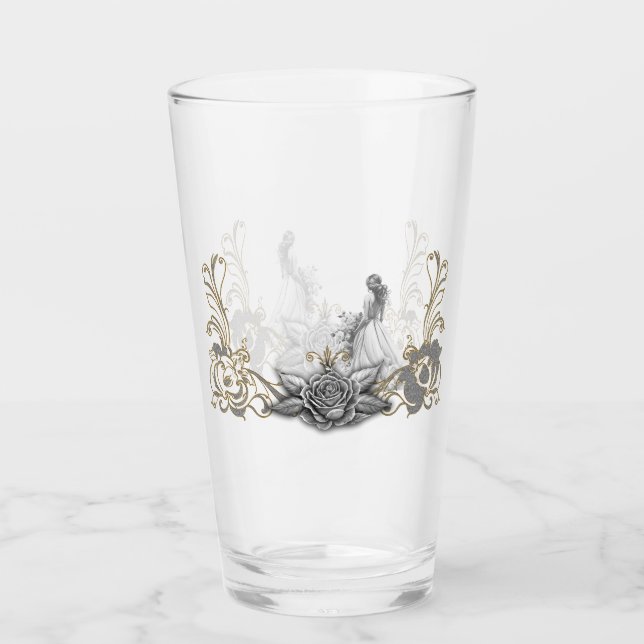 Copo De Pint Luxo encontra romance. (Frente)