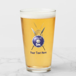 Copo De Pint Maccabee Shield e Spears