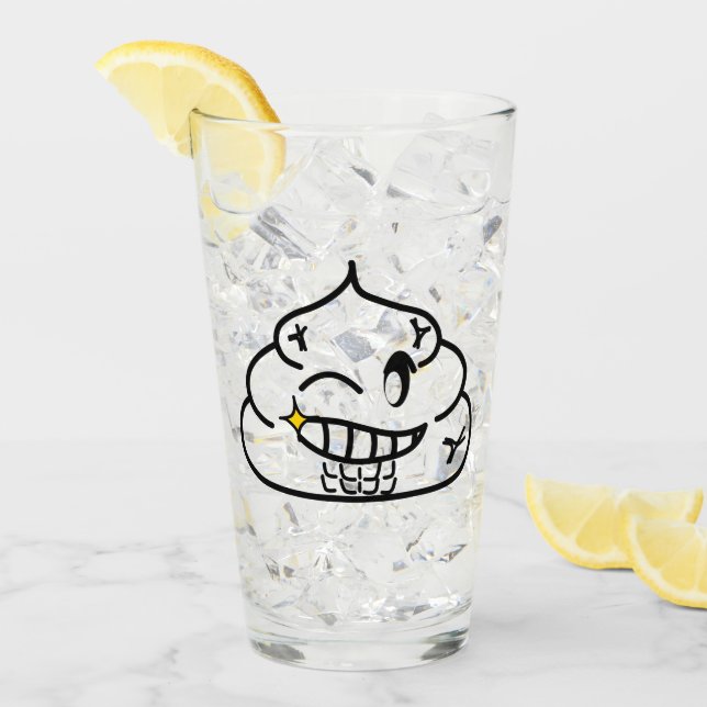 Copo De Pint Macho Poop - Brootsch, PooPoo (Gelo frontal)