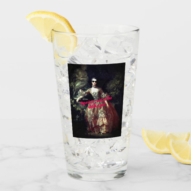 Copo De Pint ♥ Madame de Pompadour Après nous le déluge ♥ (Gelo frontal)