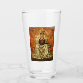 Copo De Pint Madonna em Gloria (Virgem Maria Enthroned)