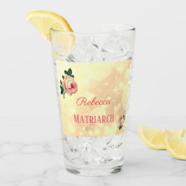 Copo De Pint Mãe de Matriarca de Rosas Personalizados