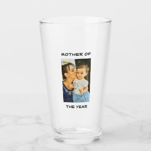 Copo De Pint Mãe do Ano Foto Personalizada Mamãe Customizada