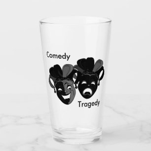 Copo De Pint Magnífico Comédia e Teatro Tragédia Jester Mask