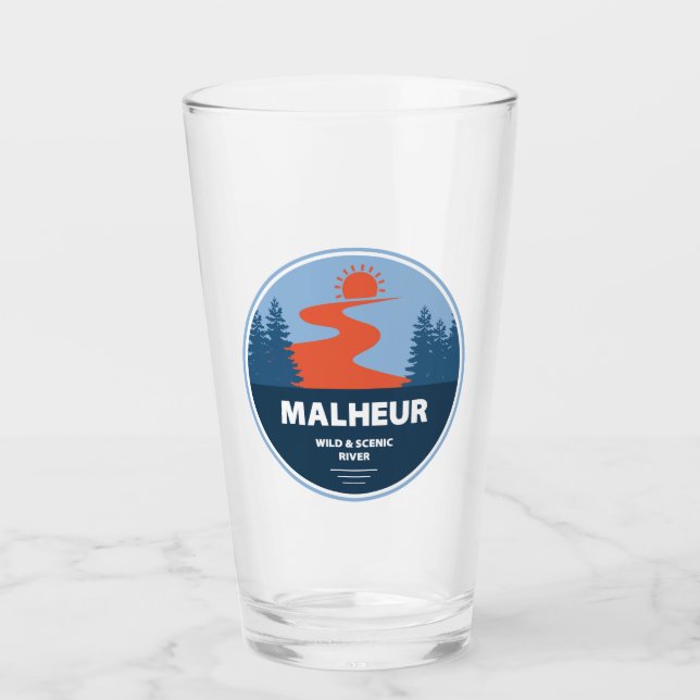 Copo De Pint Malheur Wild E Scencen River Oregon Glass (Frente)