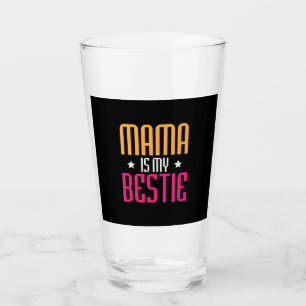 Copo De Pint Mamãe Arte É Minha Bestie