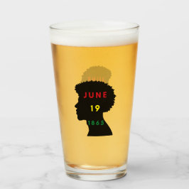 Copo De Pint Man Juneteenésimo Glass