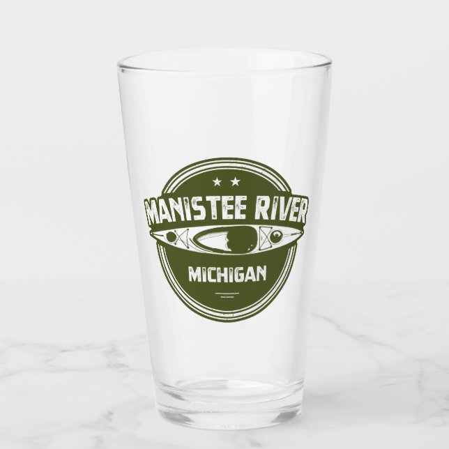 Copo De Pint Manistee River, Michigan (Frente)