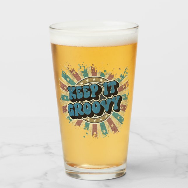 Copo De Pint Mantenha-o ranzinza (Frente (Preenchido))