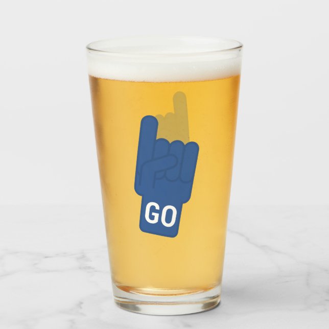 Copo De Pint Manter ou design o seu próprio vidro:-) (Frente (Preenchido))