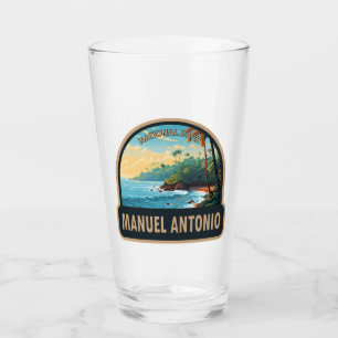 Copo De Pint Manuel Antonio National Park Viagem Art Vintage