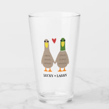Mãos de Casal de Patos Bonitos Personalizadas