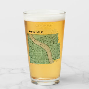 Copo De Pint Mapa de Carpentersville Illinois Dundee Illinois 1