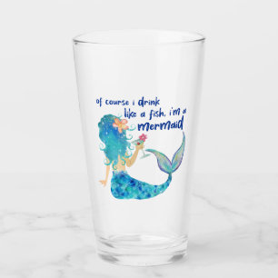 Copo De Pint Mar de Mermaid   Beber Como Um Peixe