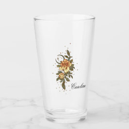 Copo De Pint Maravilhosa flor elegante.