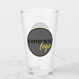 COPO DE PINT MARCA DA EMPRESA DE LOGOTIPO DE NEGÓCIOS SIMPLES M