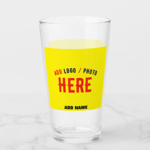 COPO DE PINT MARCA VERIFICADA MODERNA AMARELO DE BRILHO PERSONA