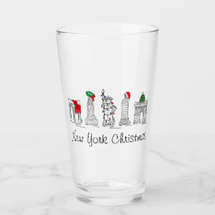 Copo De Pint Marcos de Natal Nova Iorque NYC