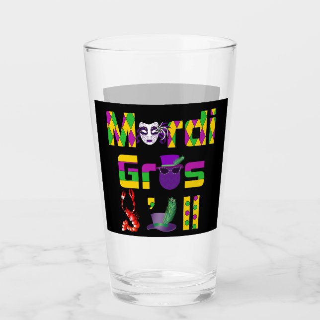 Copo De Pint Mardi Gras Y'all Thunder_Cove (Frente)