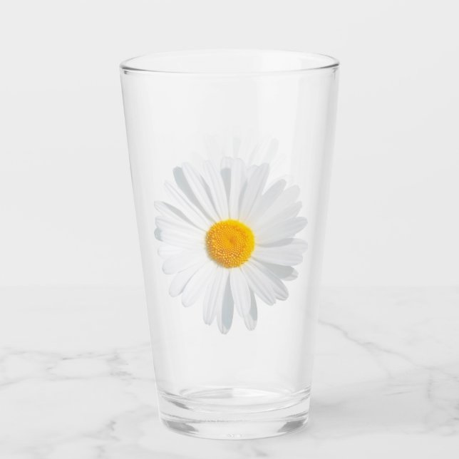 Copo De Pint margarida branca (Frente)