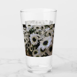 Copo De Pint Margarida Preta e Branca