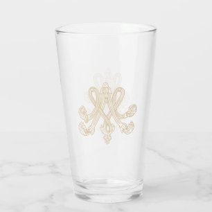 Copo De Pint Marie Antoinette - monograma Royal Monogram -
