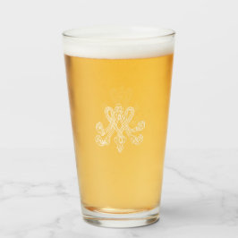 Copo De Pint Marie Antoinette Monogramm Royal Monogram initial
