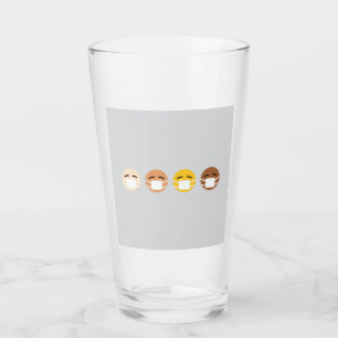 Copo De Pint Mask Emoji Faces Mask Up COVID