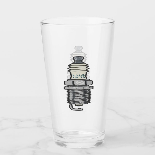 Copo De Pint Mecânica de ficha de faísca (Frente)
