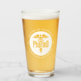 Copo De Pint Médico do Farmacêutico de Farmácia