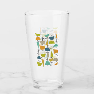 Copo De Pint Médio-século- de Gente Eólica-Abstrato