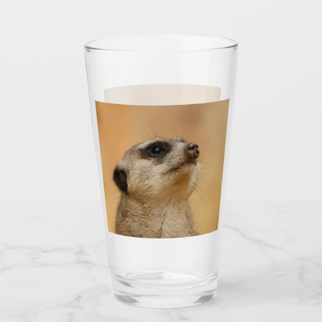 Copo De Pint Meerkat 001 por JAMFoto (Frente)