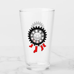 Copo De Pint Meias de Natal de Engrenagens Mecânicas