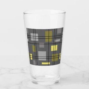 Copo De Pint Meio século Modern Geométrico 4