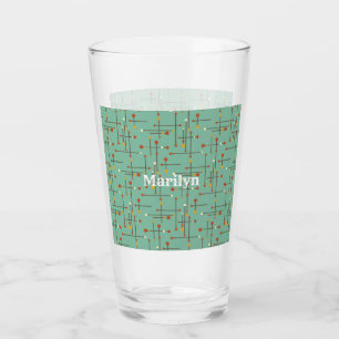 Copo De Pint Meio século Moderno do Impulso Atômico Retroativo