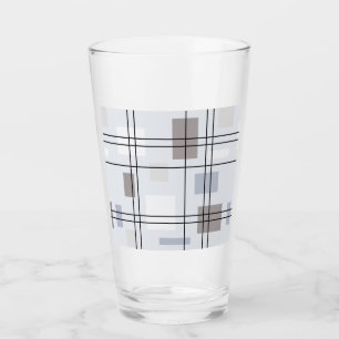 Copo De Pint Meio século Moderno Geométrico 16