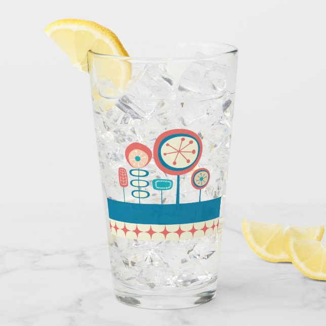 Copo De Pint Meio século Moderno Jardim 2 (Gelo frontal)